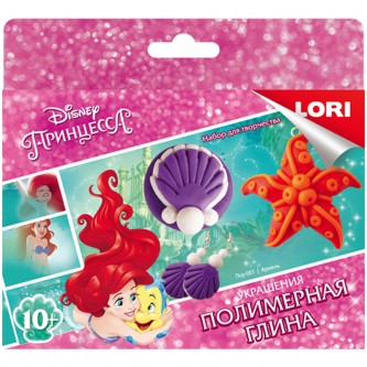 Набор для изготовления объемных украшений из полимерной глины Lori Набор для изготовления объемных украшений из полимерной глины Lori