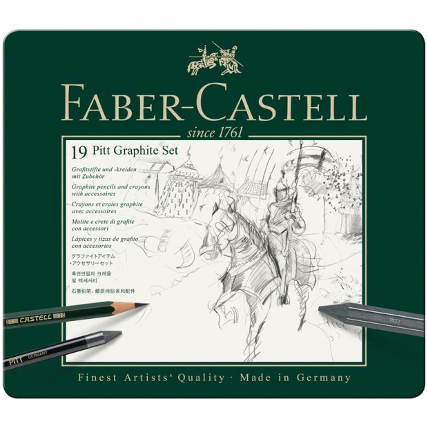 Набор карандашей ч/г Faber-Castell 