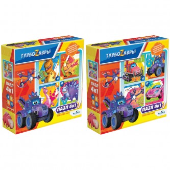 Набор пазлов 4-6-9-12 эл. Origami Набор пазлов 4-6-9-12 эл. Origami