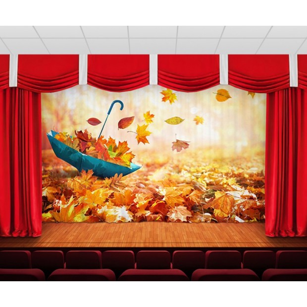 Занавес Осенний зонт Занавес Осенний зонт