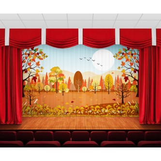 Занавес Осенний пейзаж 2 Занавес Осенний пейзаж 2