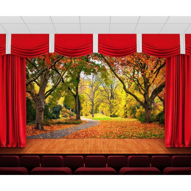 Занавес Осень в парке Занавес Осень в парке