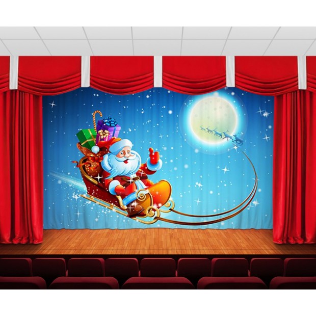Занавес Новогодняя коллекция 451 Занавес Новогодняя коллекция 451