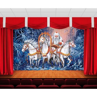 Занавес Новогодняя коллекция 430 Занавес Новогодняя коллекция 430