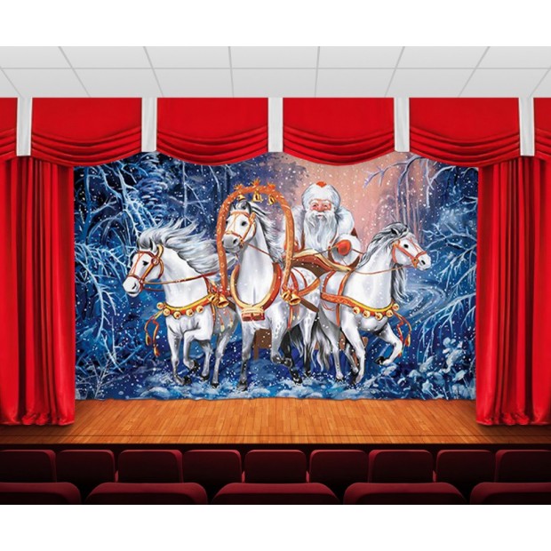 Занавес Новогодняя коллекция 430 Занавес Новогодняя коллекция 430