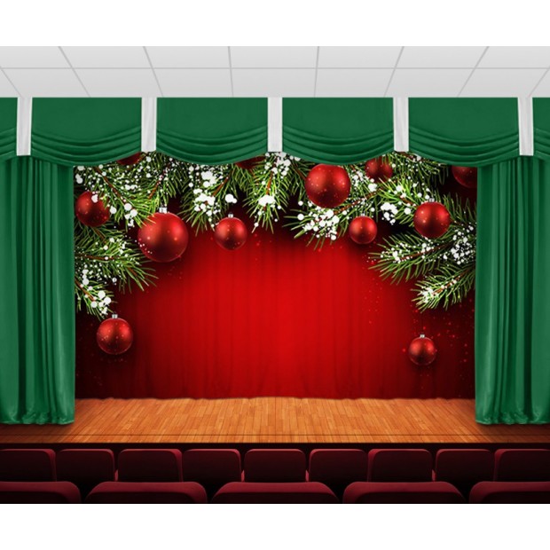 Занавес Новогодняя коллекция 441 Занавес Новогодняя коллекция 441