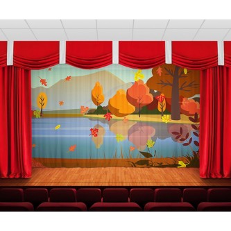 Занавес Осенний пейзаж 3 Занавес Осенний пейзаж 3