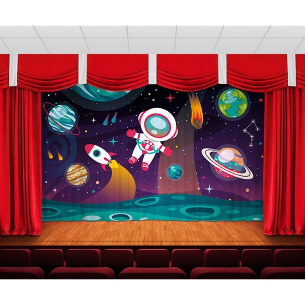 Занавес Космонавт 2 Занавес Космонавт 2