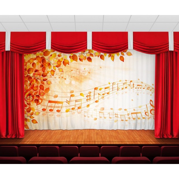 Занавес Осенняя музыка Занавес Осенняя музыка
