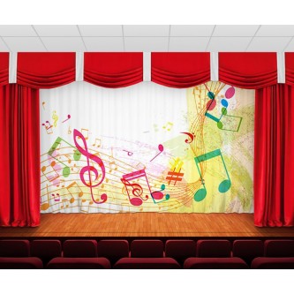Занавес Ноты 2 Занавес Ноты 2