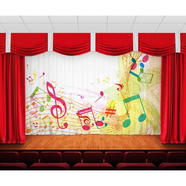 Занавес Ноты 2 Занавес Ноты 2