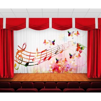 Занавес Ноты Занавес Ноты