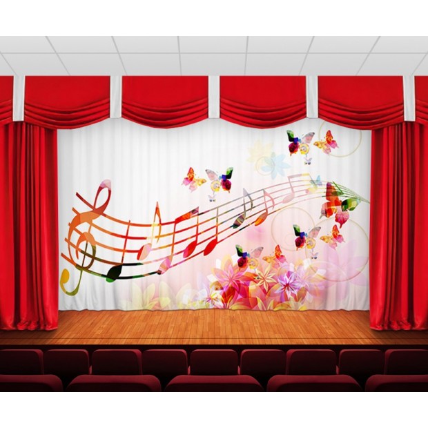 Занавес Ноты Занавес Ноты