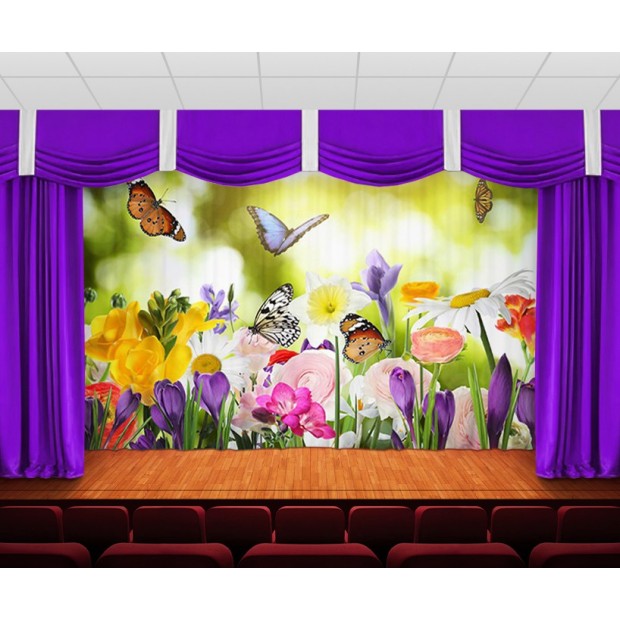 Занавес Женский день 35 Занавес Женский день 35