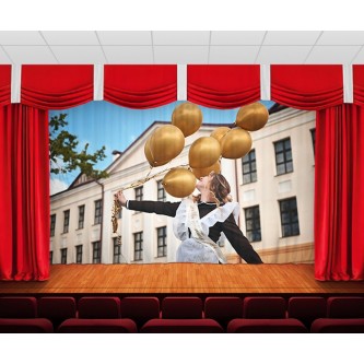 Занавес Последний звонок 5 Занавес Последний звонок 5