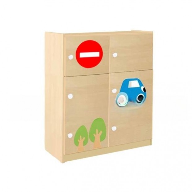 Игровая мебель ГАРАЖ 20/9 пристенный Игровая мебель ГАРАЖ 20/9 пристенный