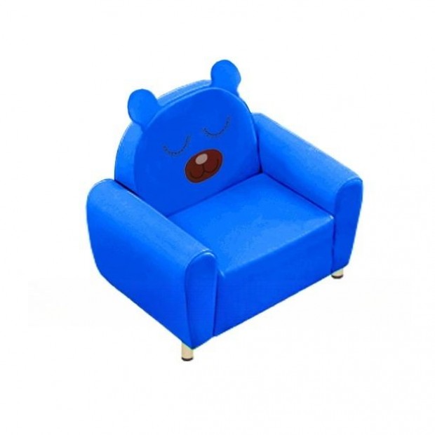 Кресло детское модель 15 синее серия 