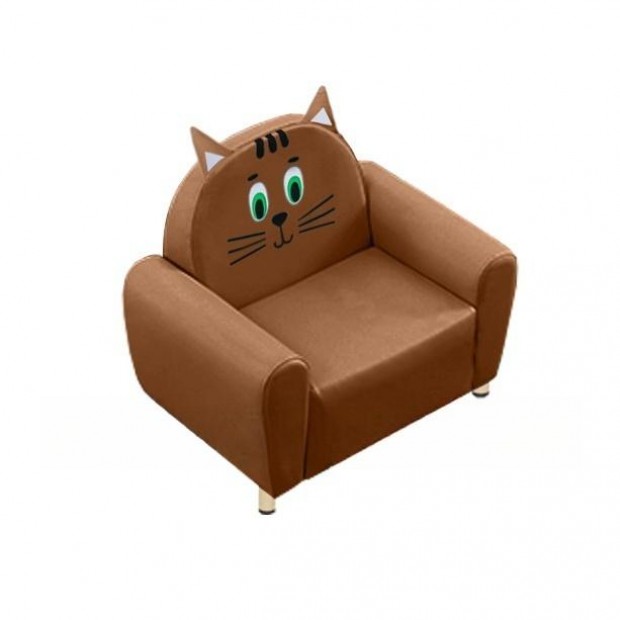 Кресло детское модель 13 коричневое 