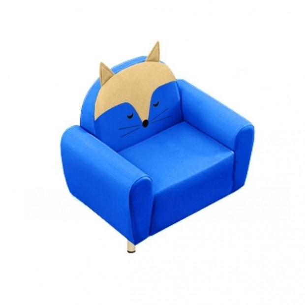 Кресло детское модель 18 синее серия 