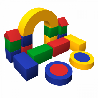 Мягкий конструктор «Магазинчик» Мягкий конструктор «Магазинчик»