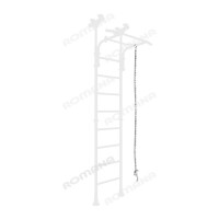 Канат белый с лестницей Канат белый с лестницей