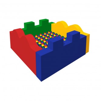 Сухой бассейн с шариками «Коралл»