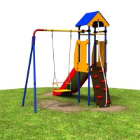 Детский спортивный комплекс для дачи Теремок Детский спортивный комплекс для дачи Теремок