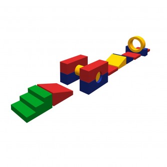 Мягкий спортивный модуль «Гусеница» Мягкий спортивный модуль «Гусеница»