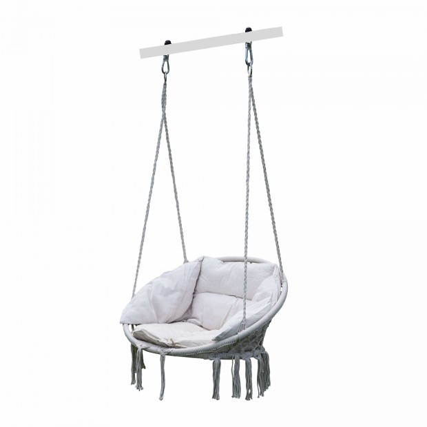 Качели плетеные с подушкой Качели плетеные с подушкой