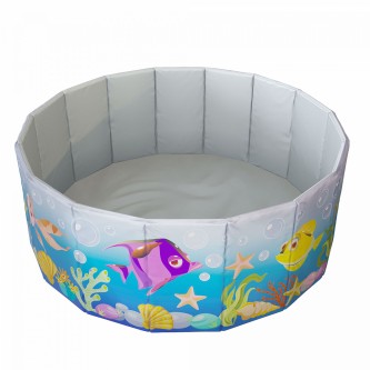 Игрушка Детский сухой бассейн TM  Мир приключений Аквариум складной