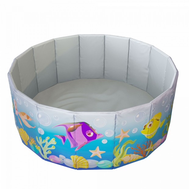 Игрушка Детский сухой бассейн TM Мир приключений Аквариум складной Игрушка Детский сухой бассейн TM Мир приключений Аквариум складной
