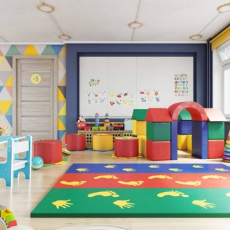 Комплект мягких модулей «Маленький замок» Комплект мягких модулей «Маленький замок»