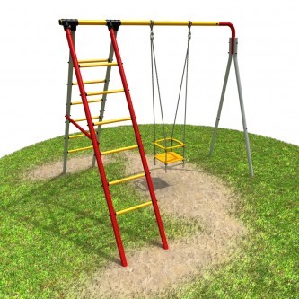 Детский спортивный комплекс для дачи Алфавит-2 Детский спортивный комплекс для дачи Алфавит-2