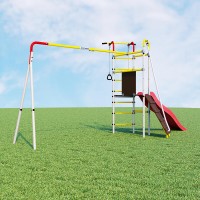 Детский спортивный комплекс для дачи Островок Плюс Детский спортивный комплекс для дачи Островок Плюс