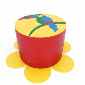 Пуфик детский «Попугай» Пуфик детский «Попугай»