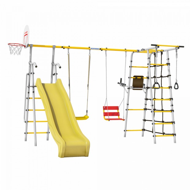 Детский спортивный комплекс для дачи  Богатырь Плюс-2 МАХ (Комплект №11)