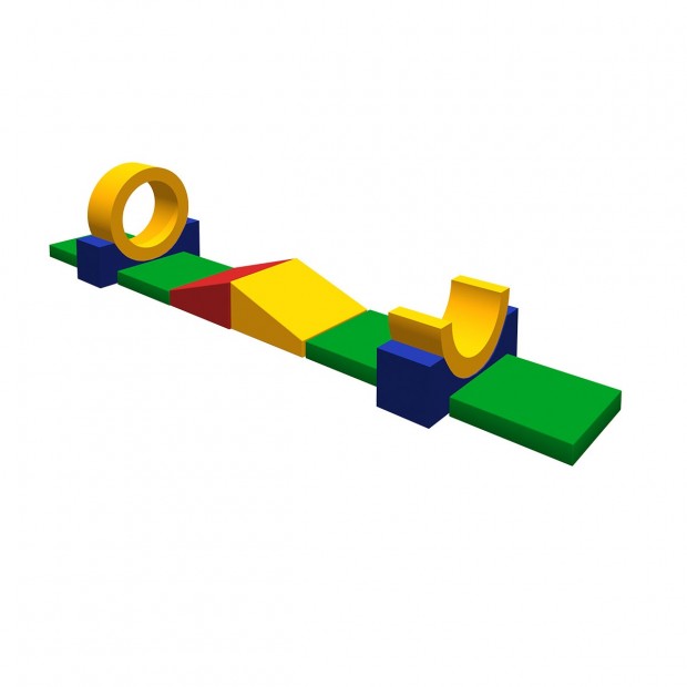 Мягкий спортивный модуль «Тропинка» Мягкий спортивный модуль «Тропинка»