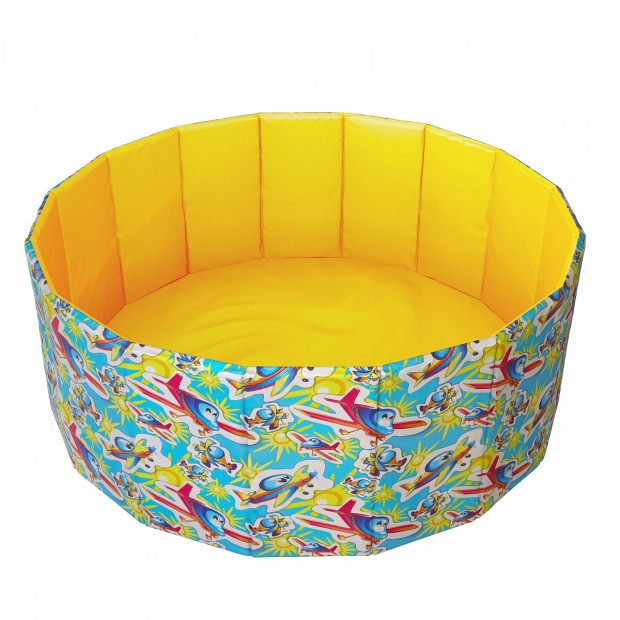 Игрушка Детский сухой бассейн TM Самолетики складной Игрушка Детский сухой бассейн TM Самолетики складной