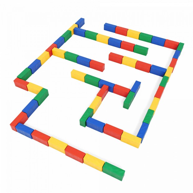 Мягкий спортивный модуль «Лабиринт» (миди) Мягкий спортивный модуль «Лабиринт» (миди)