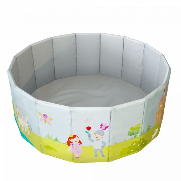 Игрушка Детский сухой бассейн TM Мир приключений Принцессы складной Игрушка Детский сухой бассейн TM Мир приключений Принцессы складной