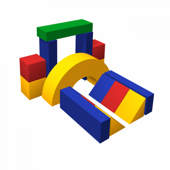 Мягкий конструктор «Тоннель» Мягкий конструктор «Тоннель»