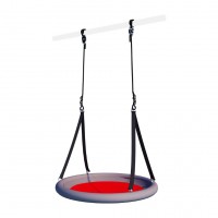 Качели гнездо (красный/серый) Качели гнездо (красный/серый)