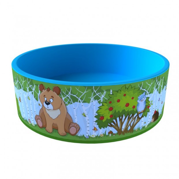 Сухой бассейн «Зверята», без шариков Сухой бассейн «Зверята», без шариков