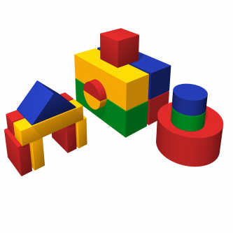 Мягкий конструктор «Домик» Мягкий конструктор «Домик»