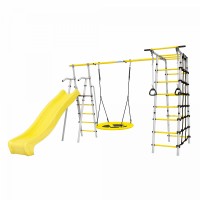 Детский спортивный комплекс для дачи Богатырь MAX Плюс-2 Детский спортивный комплекс для дачи Богатырь MAX Плюс-2