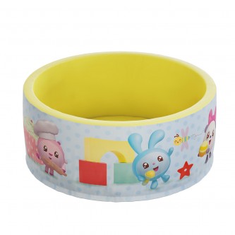 Сухой бассейн  Малышарики «Профессии» без шариков, голубой