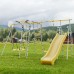 Детский спортивный комплекс для дачи Веселая лужайка-2 PRO с горкой 1200 мм (Комплект №13) Детский спортивный комплекс для дачи Веселая лужайка-2 PRO с горкой 1200 мм (Комплект №13)