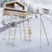 Детский спортивный комплекс для дачи Fitness (Фитнес, желтый/серый) (без качелей) Детский спортивный комплекс для дачи Fitness (Фитнес, желтый/серый) (без качелей)