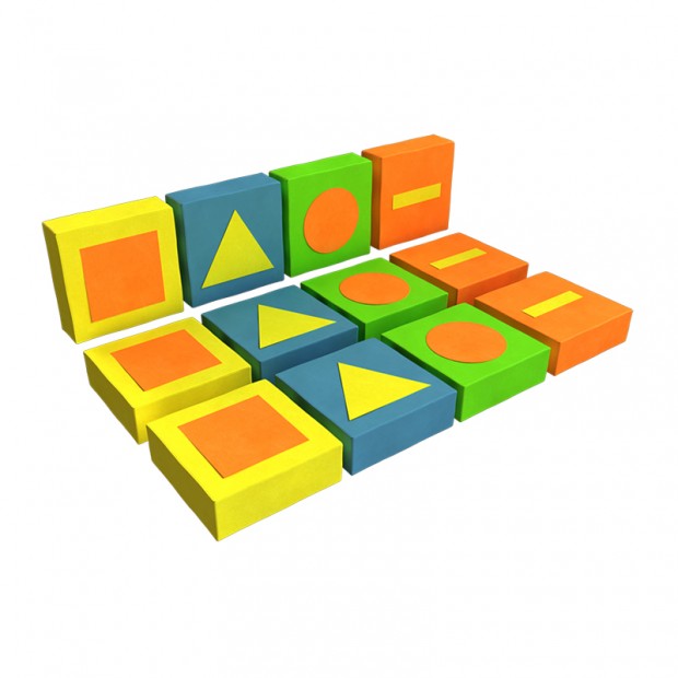 Развивающий мягкий модуль «Обучающие фигуры» Развивающий мягкий модуль «Обучающие фигуры»