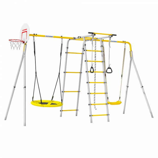 Детский спортивный комплекс для дачи Лесная поляна-3-PRO (Комплект №2) Детский спортивный комплекс для дачи Лесная поляна-3-PRO (Комплект №2)